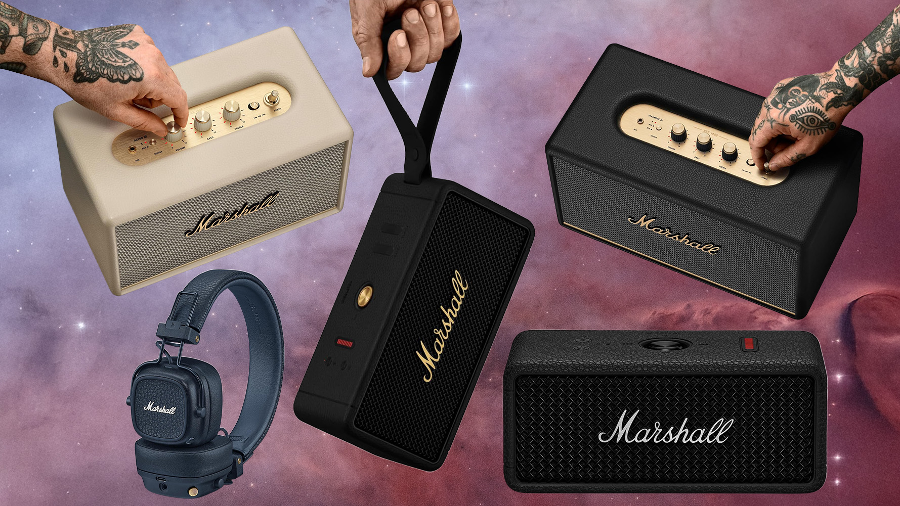 Amazon Prime Deal Days is over, but the savings on these Marshall speakers and headphones still rock