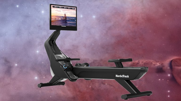NordicTrack RW900 Rower in space