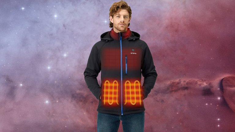 ORORO Men's 4 Heat-Zone Heated Jacket
