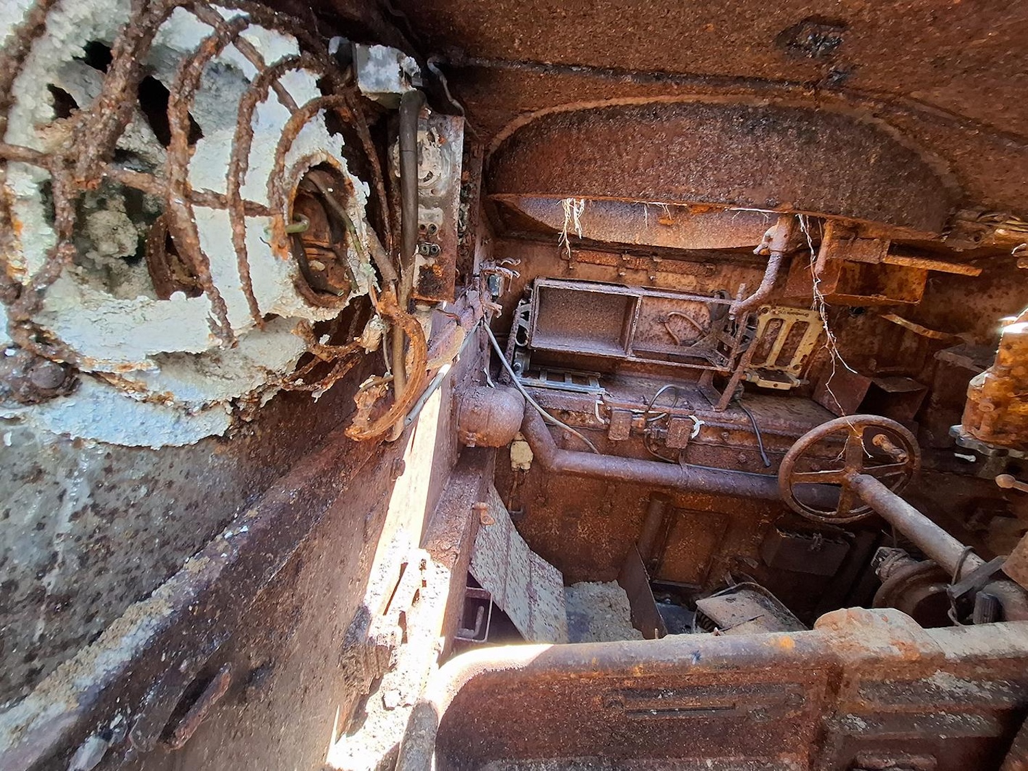 View of StuG III interior