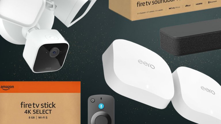 Amazon products on sale before Prime Day including Eero routers, blink cameras, fire TV stick and fire TV soundbar