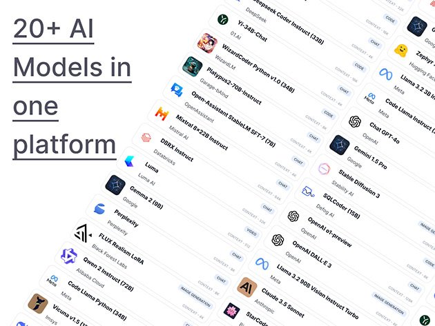 Inside image for kick monthly ai bills to the curb with this lifetime all-in-one app Stack Commerce sponsored deal