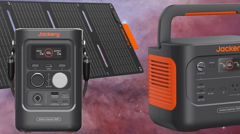 Jackery 300D and Explorer 1000 v2 portable power stations