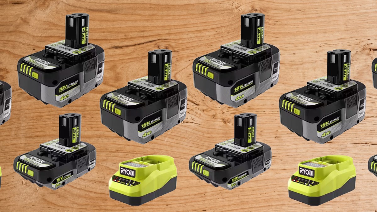 Get two batteries and a free power tool for just $99 during The Home Depot’s Ryo...