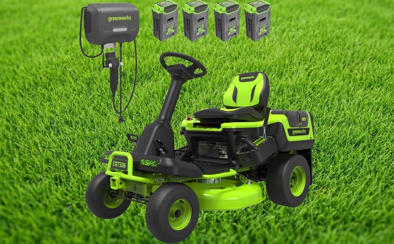 Greenworks 60V 30-Inch Riding Lawn Mower