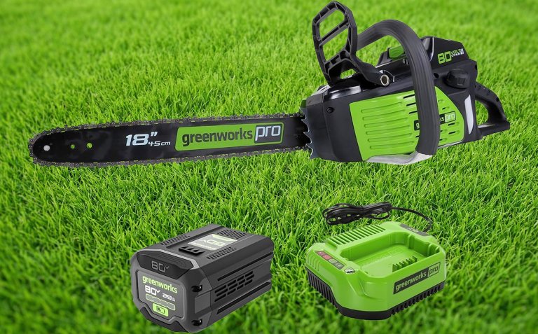 Greenworks 80V 18" Brushless Cordless Chainsaw
