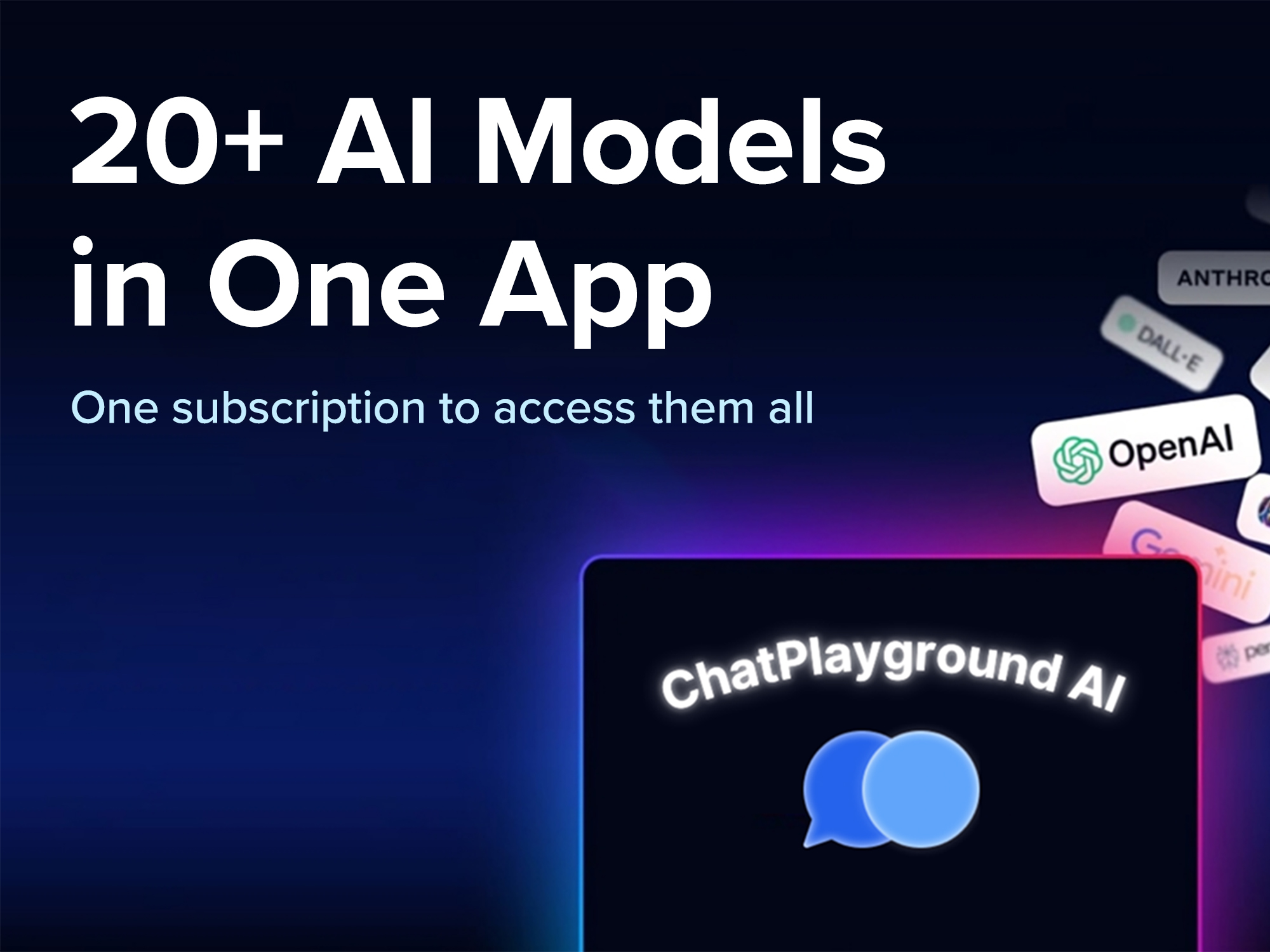 Ditch ChatGPT and get Claude, Gemini, and over 17 other models for