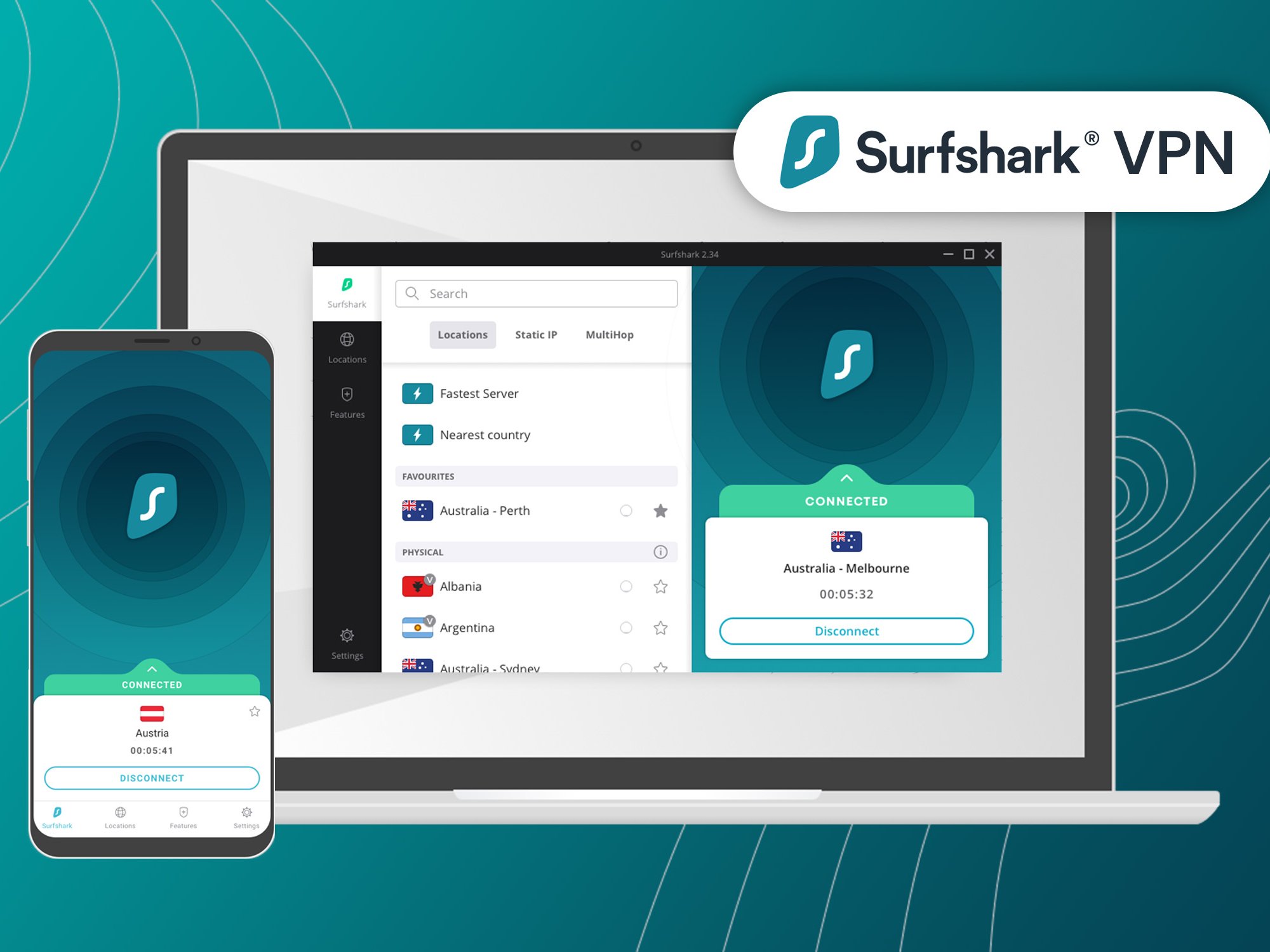 Primary image for surfshark vpns 3-year plan is on sale right now Stack Commerce sponsored deal