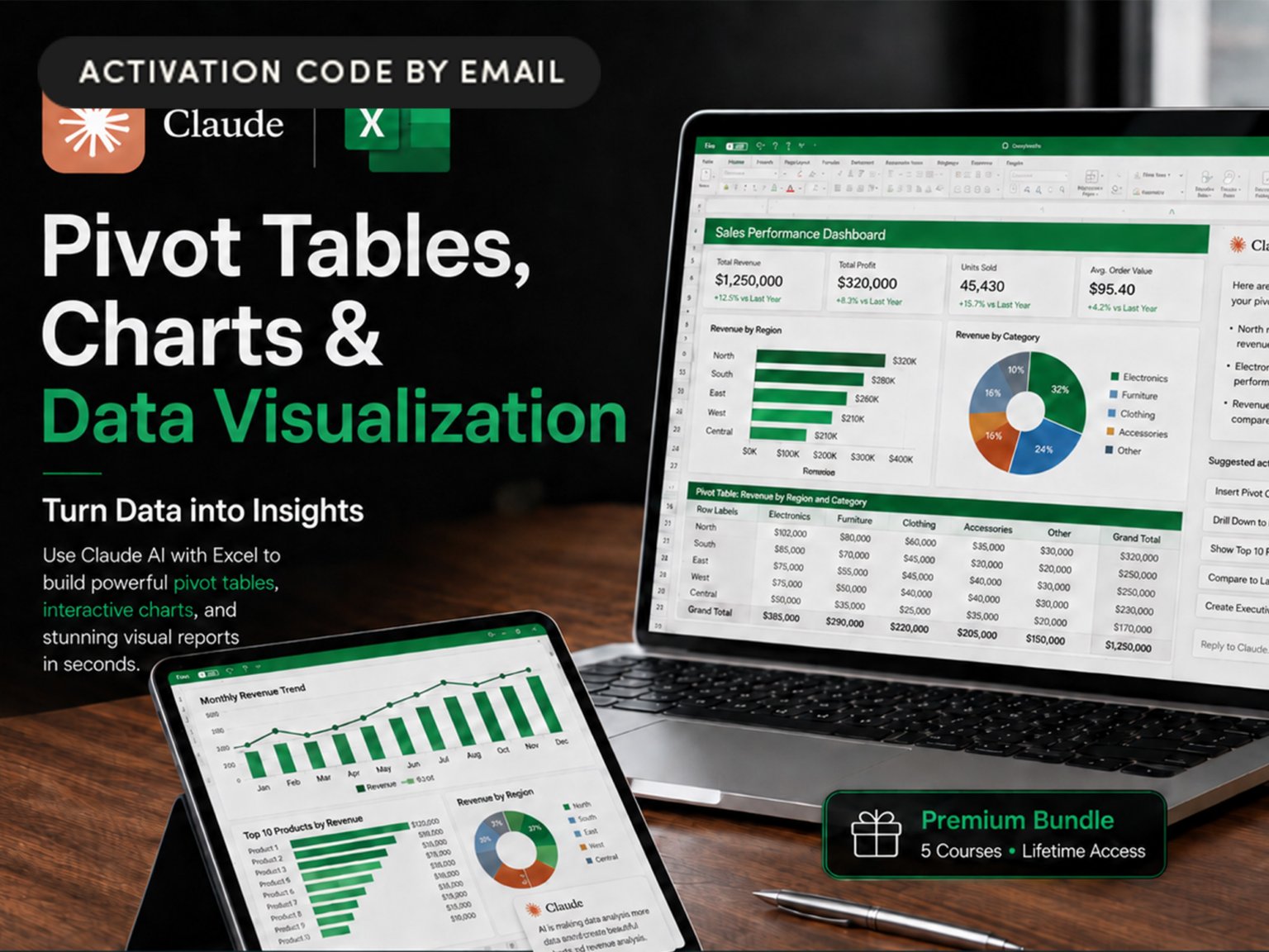 Primary image for this bundle can teach you how to get claude to use excel for you Stack Commerce sponsored deal