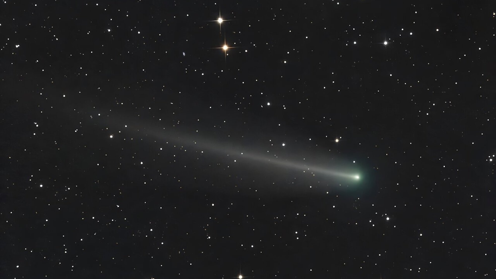 Image of 220P/McNaught comet in night sky