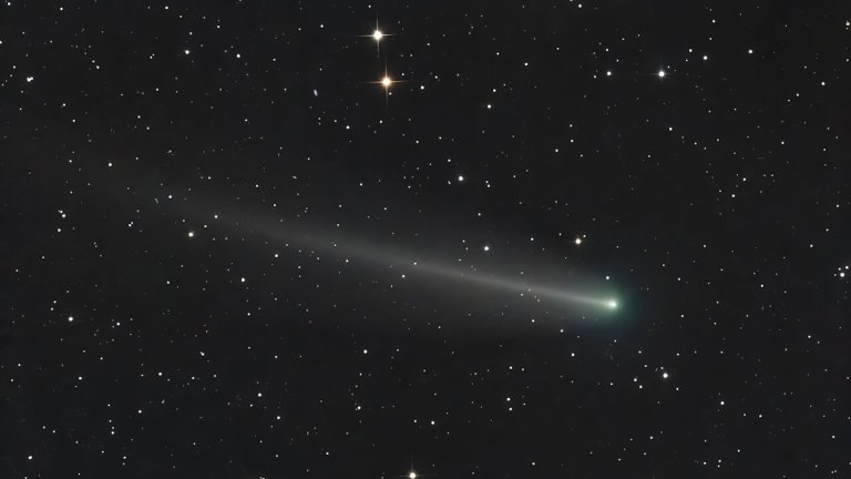 Image of 220P/McNaught comet in night sky