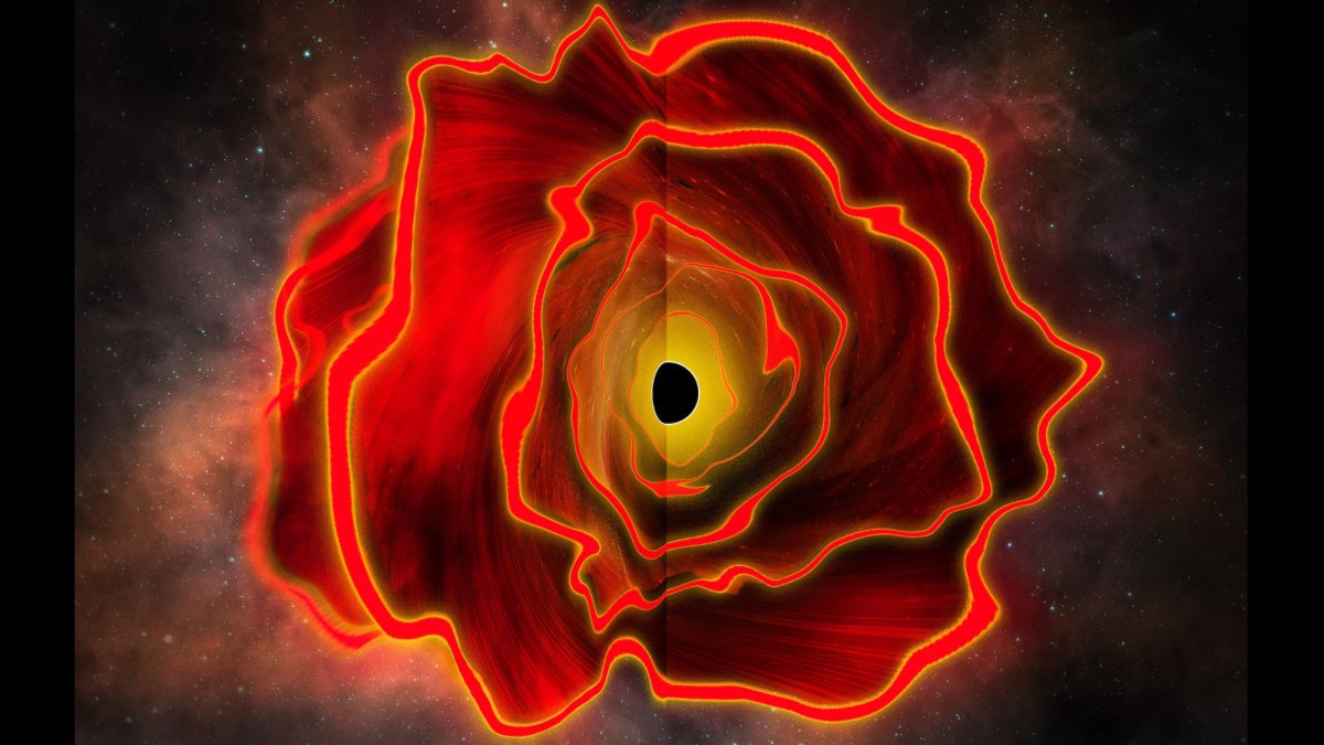 New space object black hole star discovered by astronomers