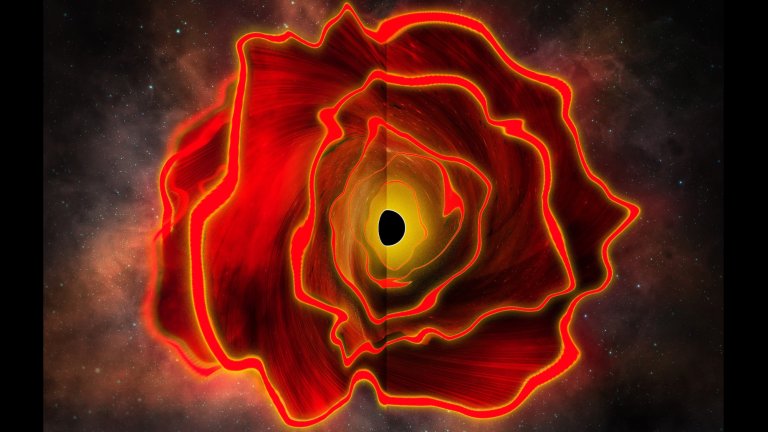 Astronomers have discovered a “black hole star,” an extremely bright red spot in the early universe that appears to be a new type of astrophysical object. It resembles an enormous star, but its energy production is closer to what a black hole might generate.