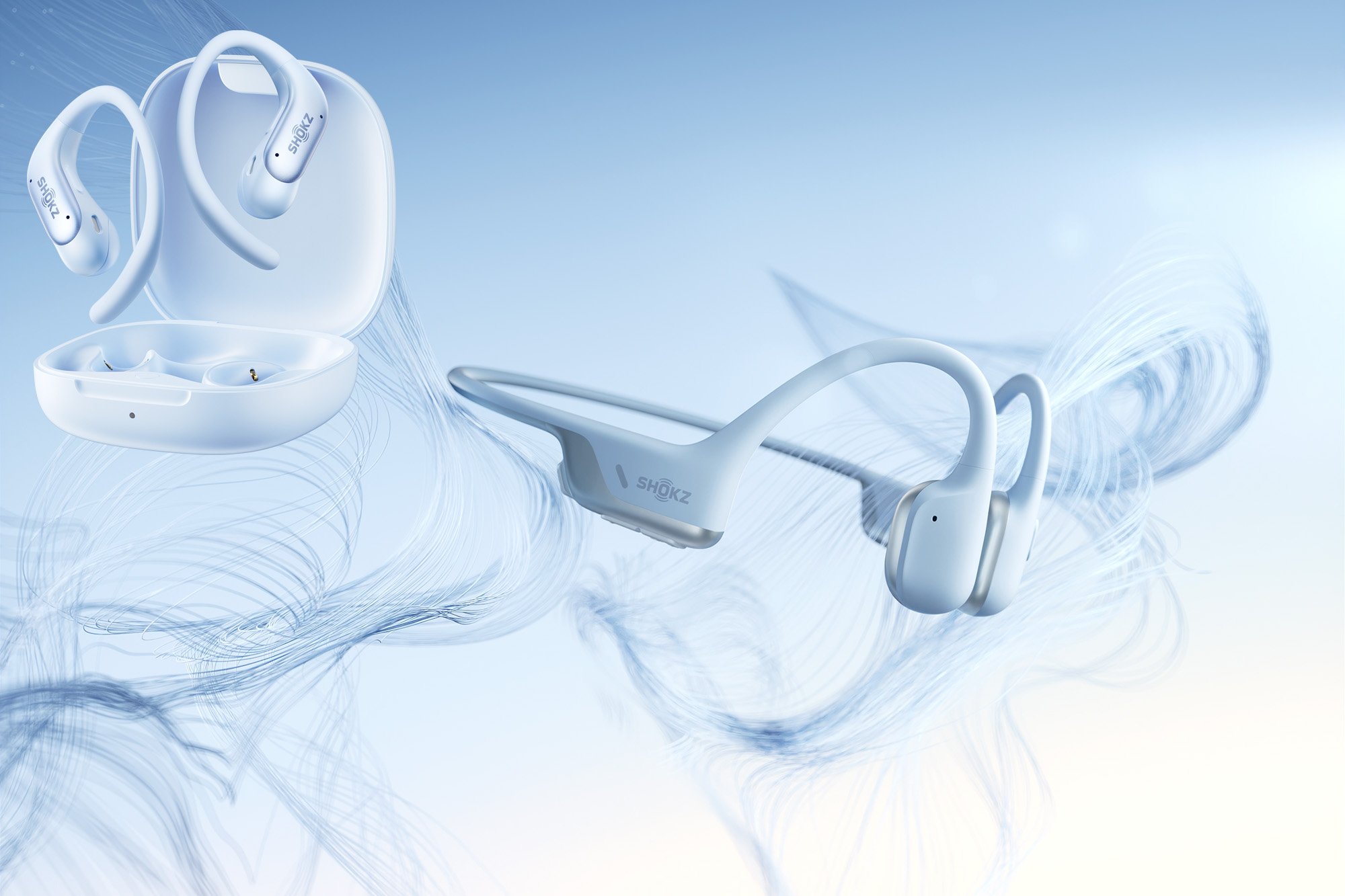 Shokz new bone-conduction headphones and open earbuds are lighter on your head and wallet