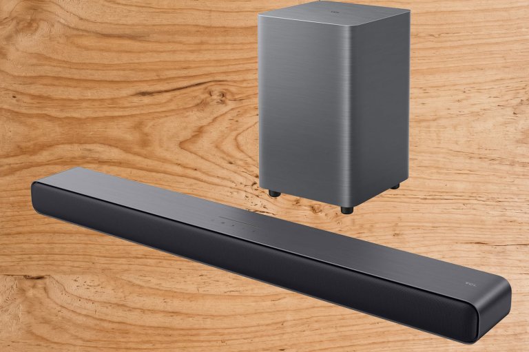 TCL S55H 2.1 Sound Bar with Wireless Subwoofer for Smart TV