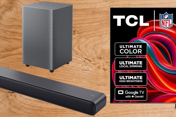 TCL soundbars and TVs