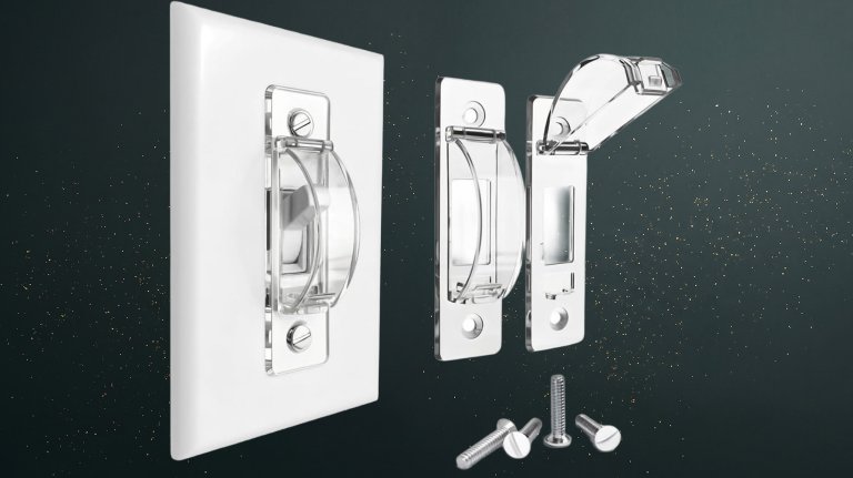 Wall Switch Guard, ILIVABLE Child Proof Light Switch Plate