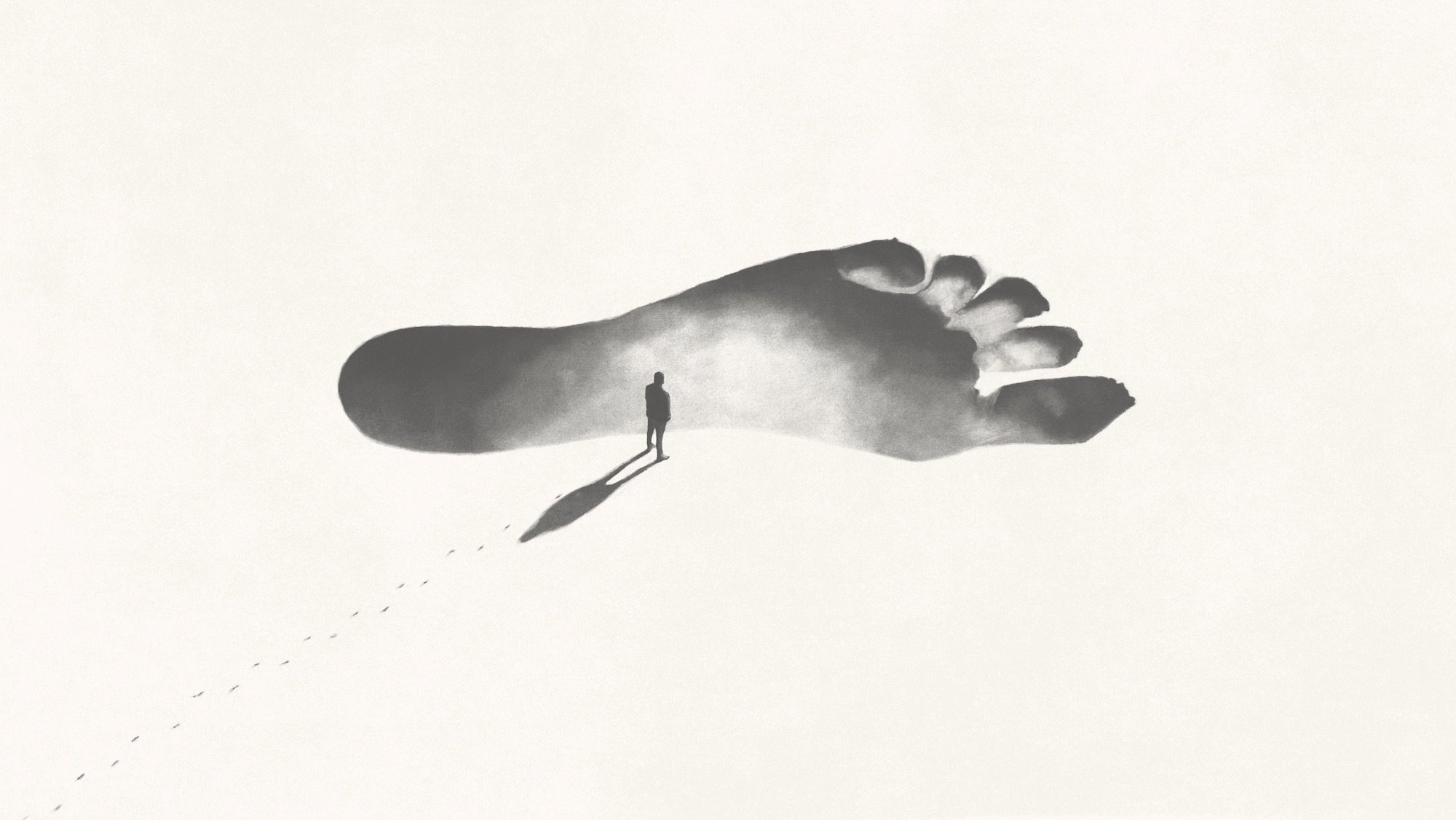 giant footstep
