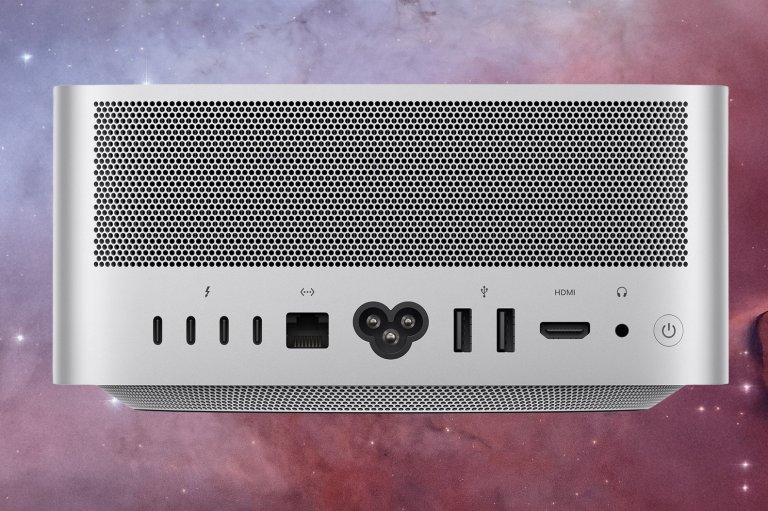 Mac Studio Back with ports