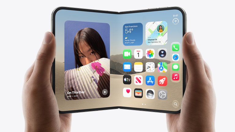 Apple iPhone duo folding