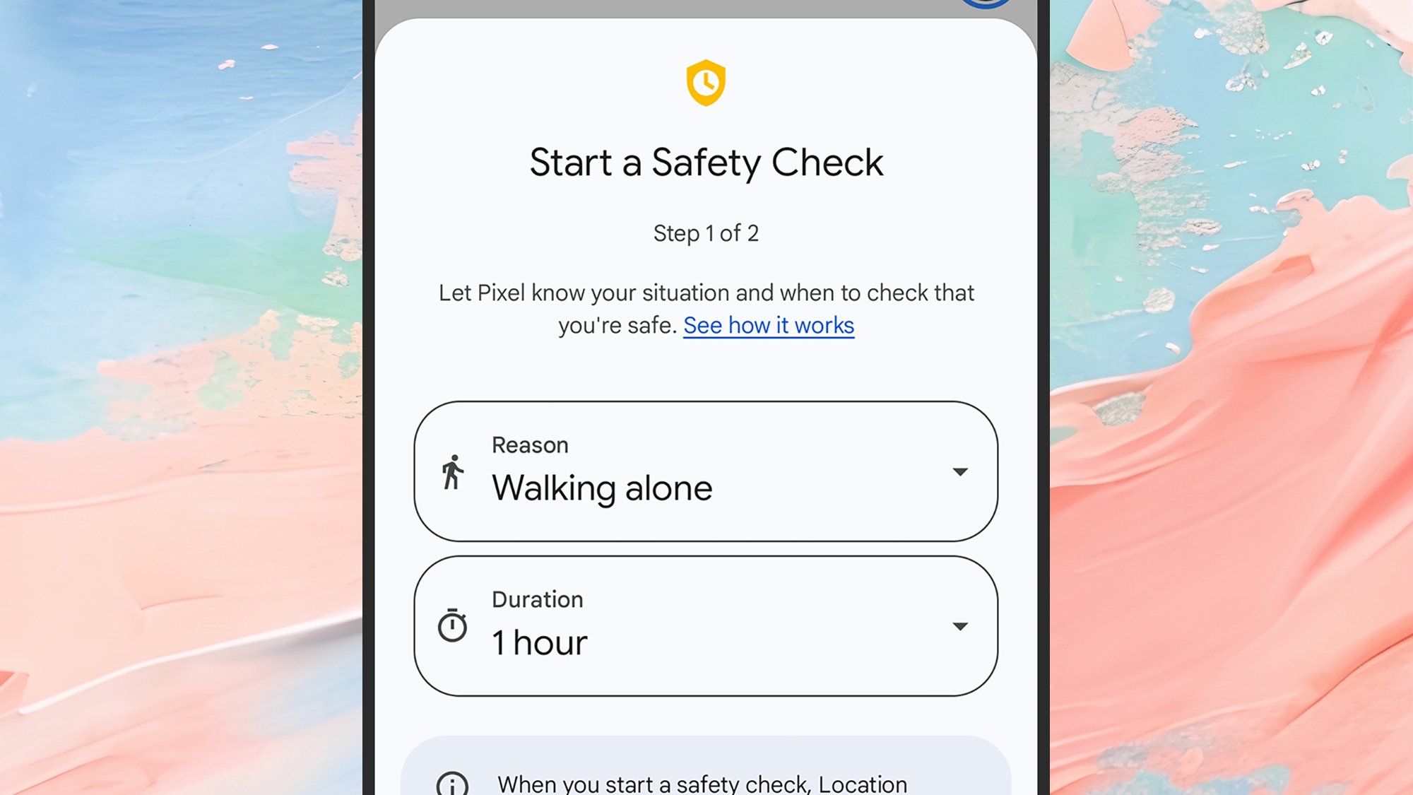 Pixel safety check