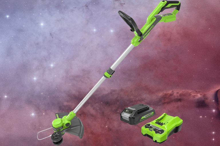 Greenworks 24V 12 in Cordless String Trimmer,