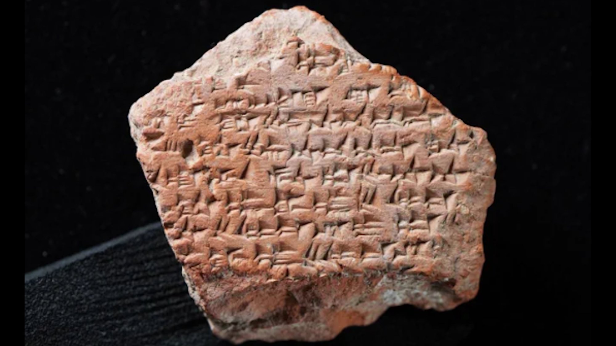 Fragment of oldest known peace treaty discovered in Turkey