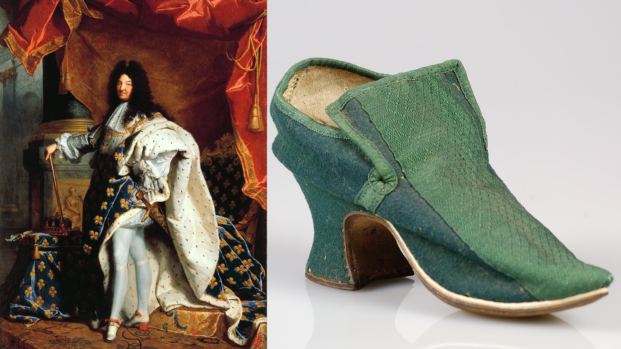 High heels were once the height of men’s fashion