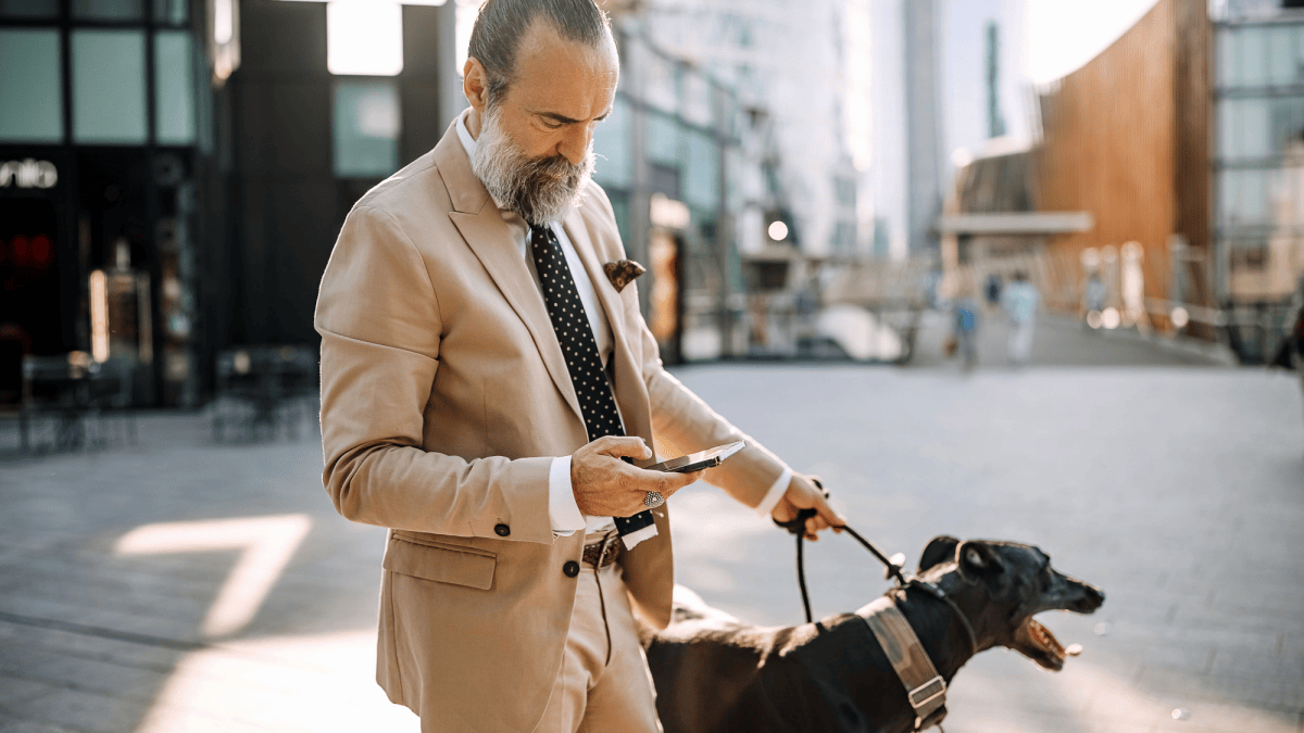 Dog poop not picked up? Blame people staring at their phones.