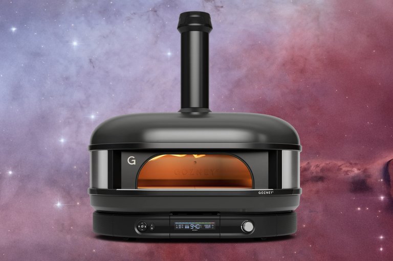 Gozney Dome XL Pizza Oven on a space background