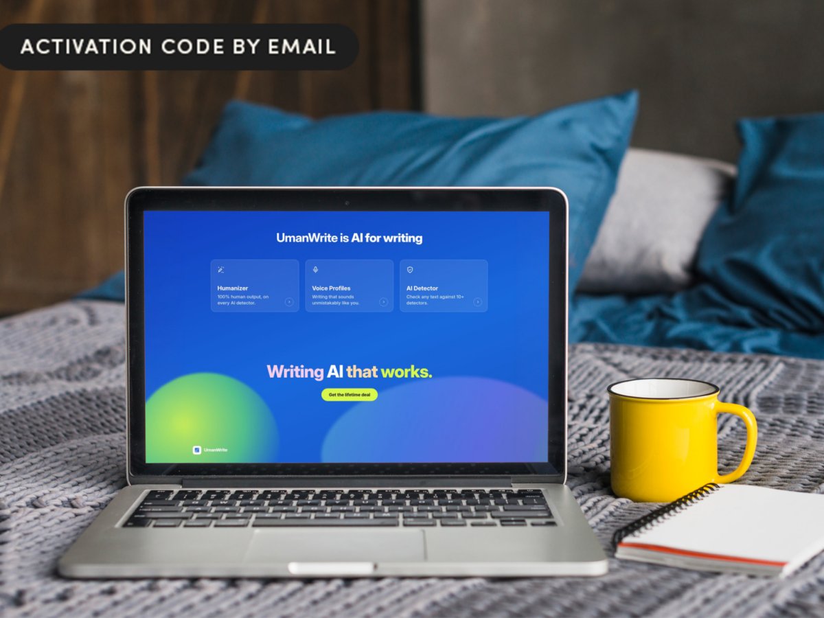 Pay $79 once for lifetime access to AI writing that actually sounds like you