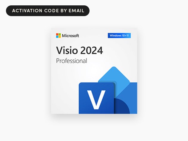 Inside image for create professional diagrams with microsoft visio 2024 for less Stack Commerce sponsored deal