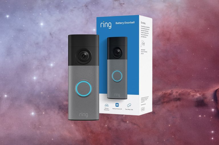 Ring doorbell with box