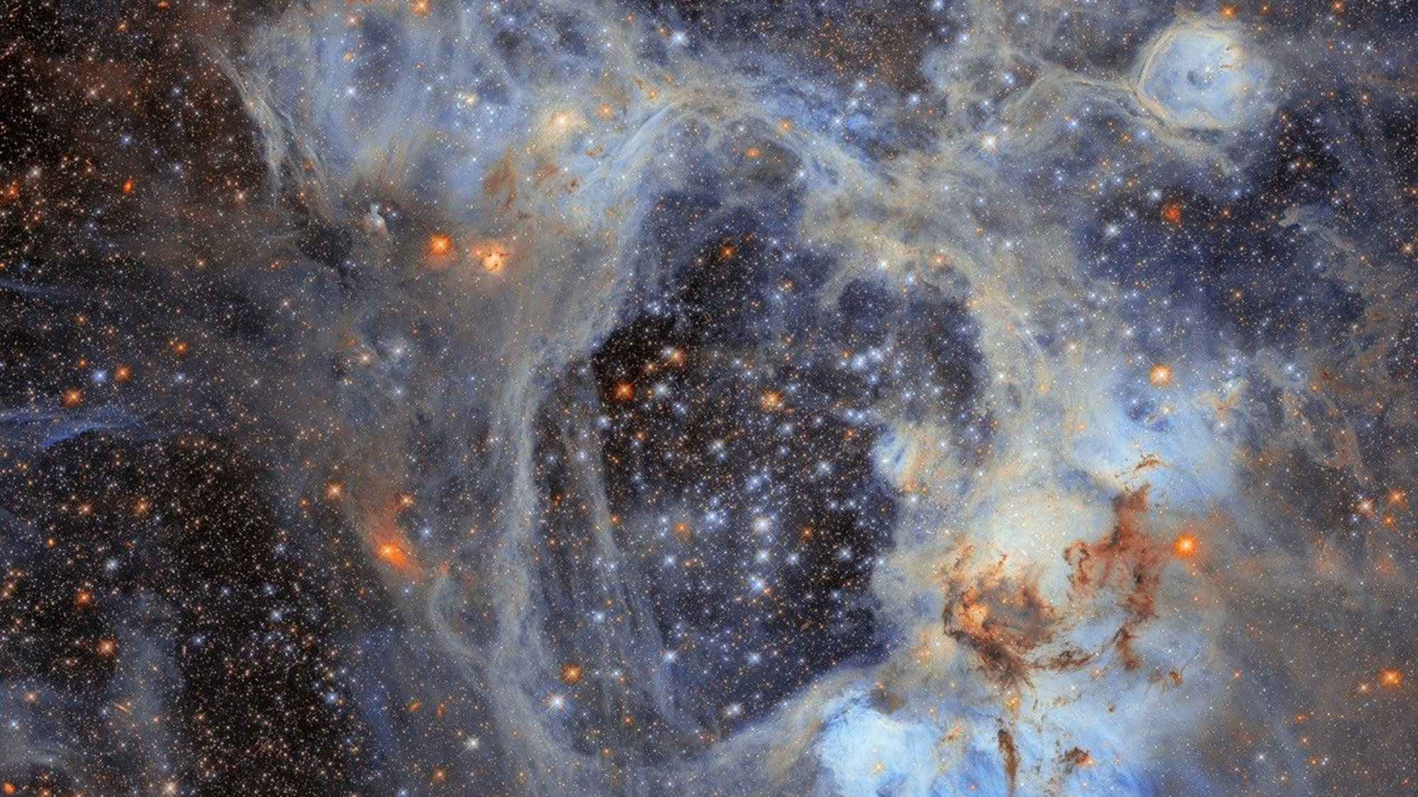 NASA’s Hubble pops in on a ‘superbubble’