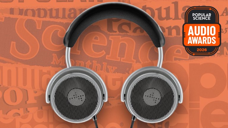 Grell OAE2 open-back headphones with silver mesh ear cups