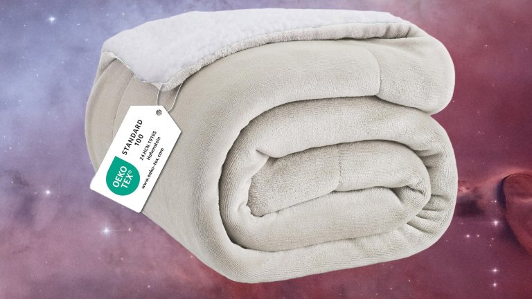 Bedsure GentleSoft Sherpa Fleece Throw Blanket
