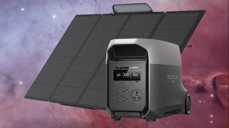 EF ECOFLOW Delta 3 Ultra 3072Wh Solar Generator with 400W Solar Panel