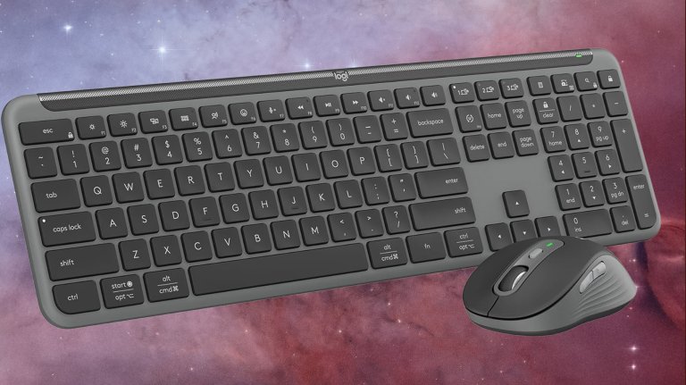 Logitech MK955 Signature Slim Wireless Keyboard Mouse Combo