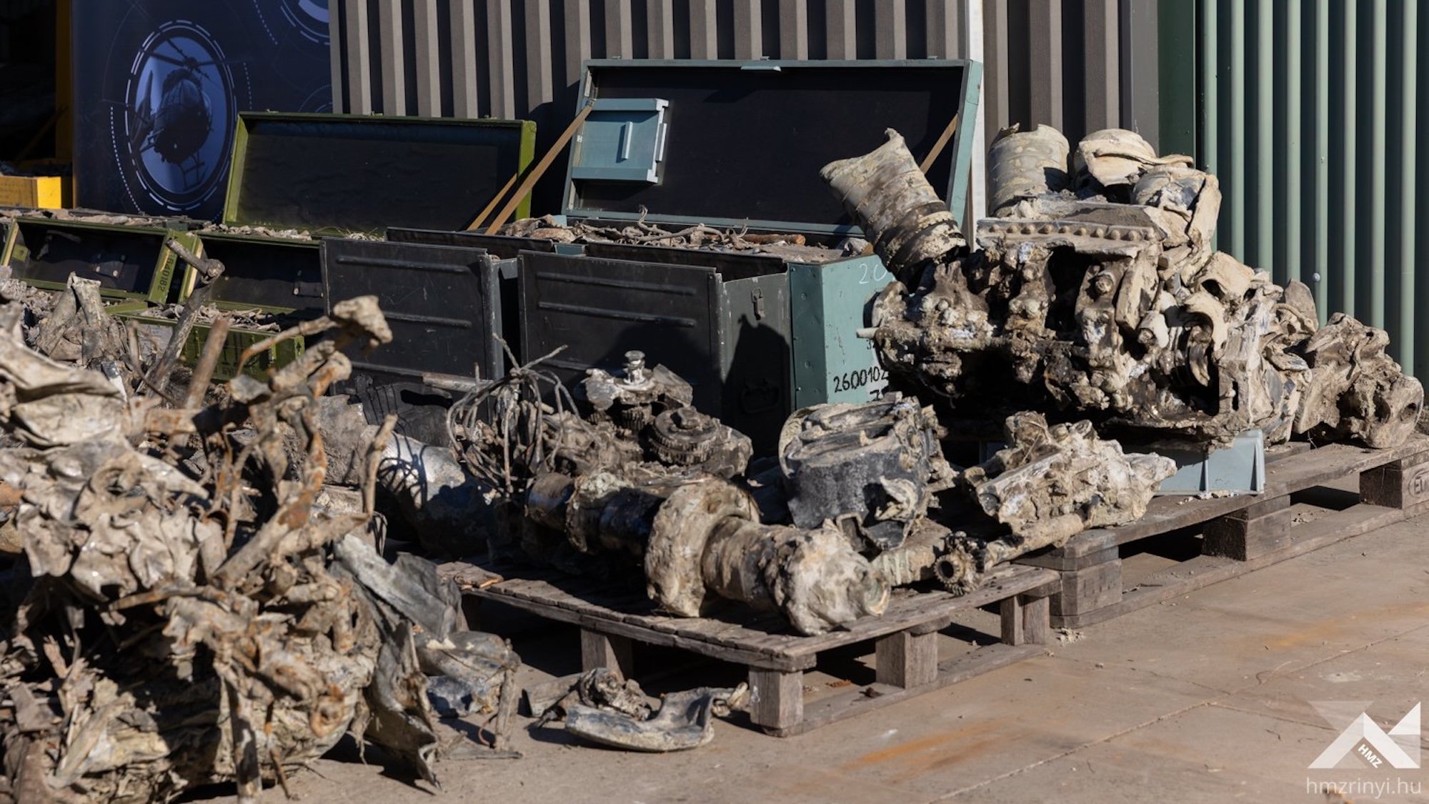 Wreckage of Soviet fighter plane excavated in Hungary