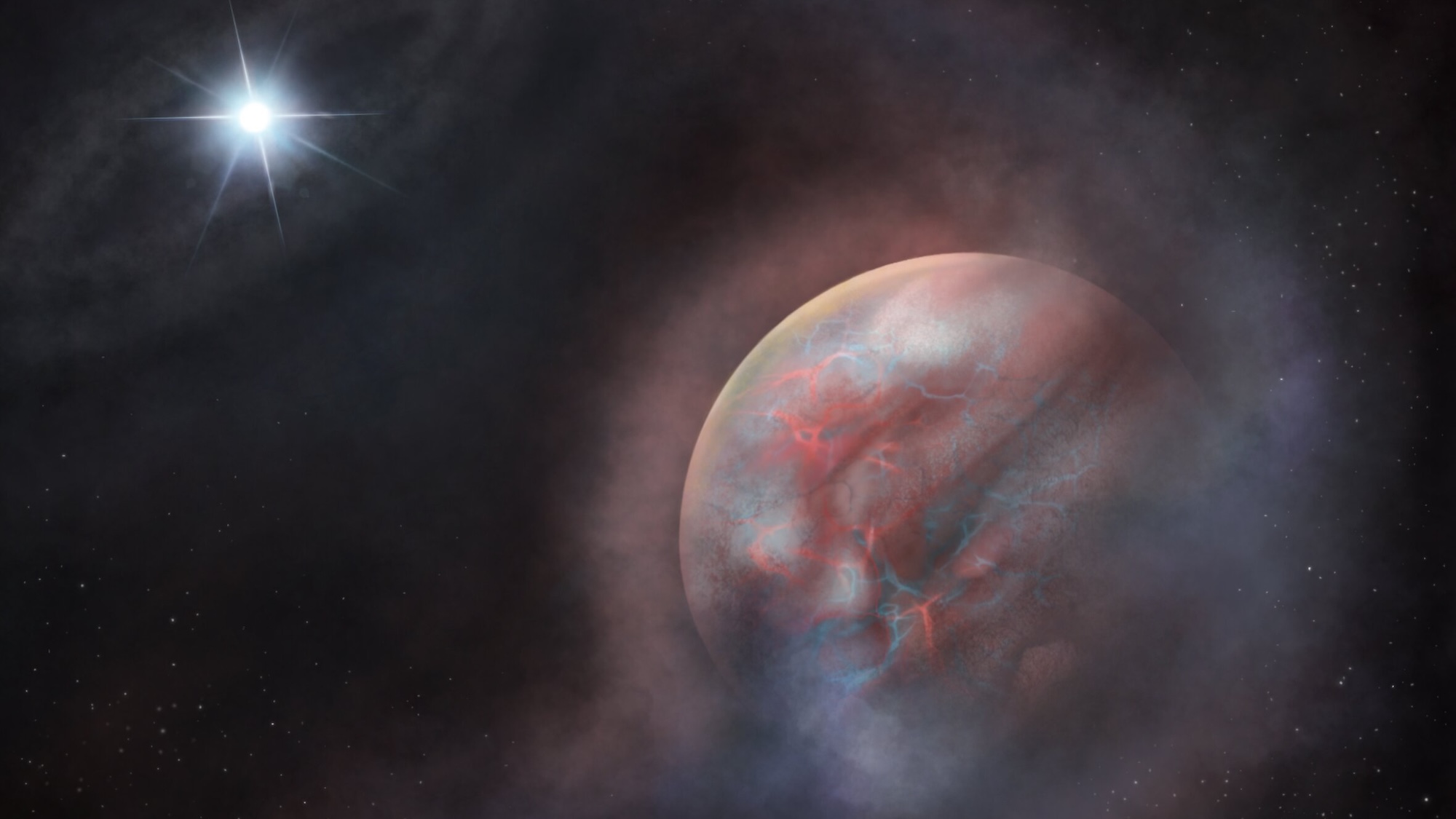Dead star likely birthed a new planet, in astronomical first