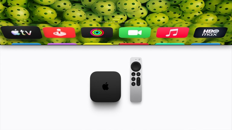 Apple TV 4K with remote