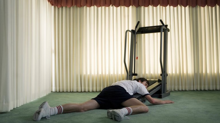 Man collapsed on treadmill
