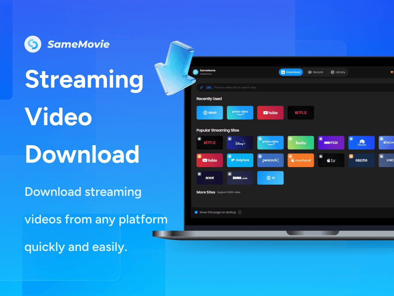 Inside image for create your own digital tv and film collection with samemovie for less Stack Commerce sponsored deal