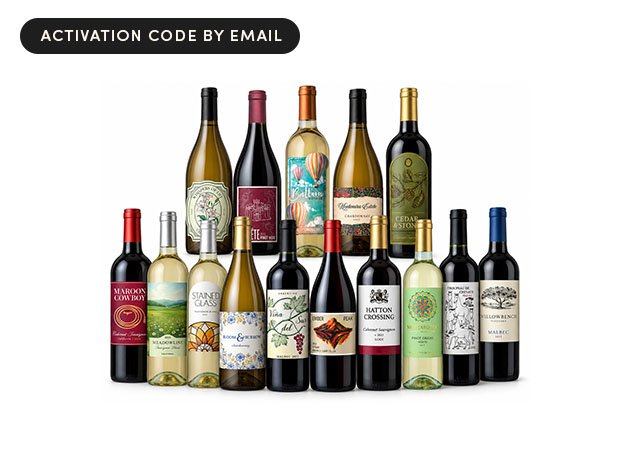 Inside image for get 15 delicious wines from 4 different countries for less Stack Commerce sponsored deal
