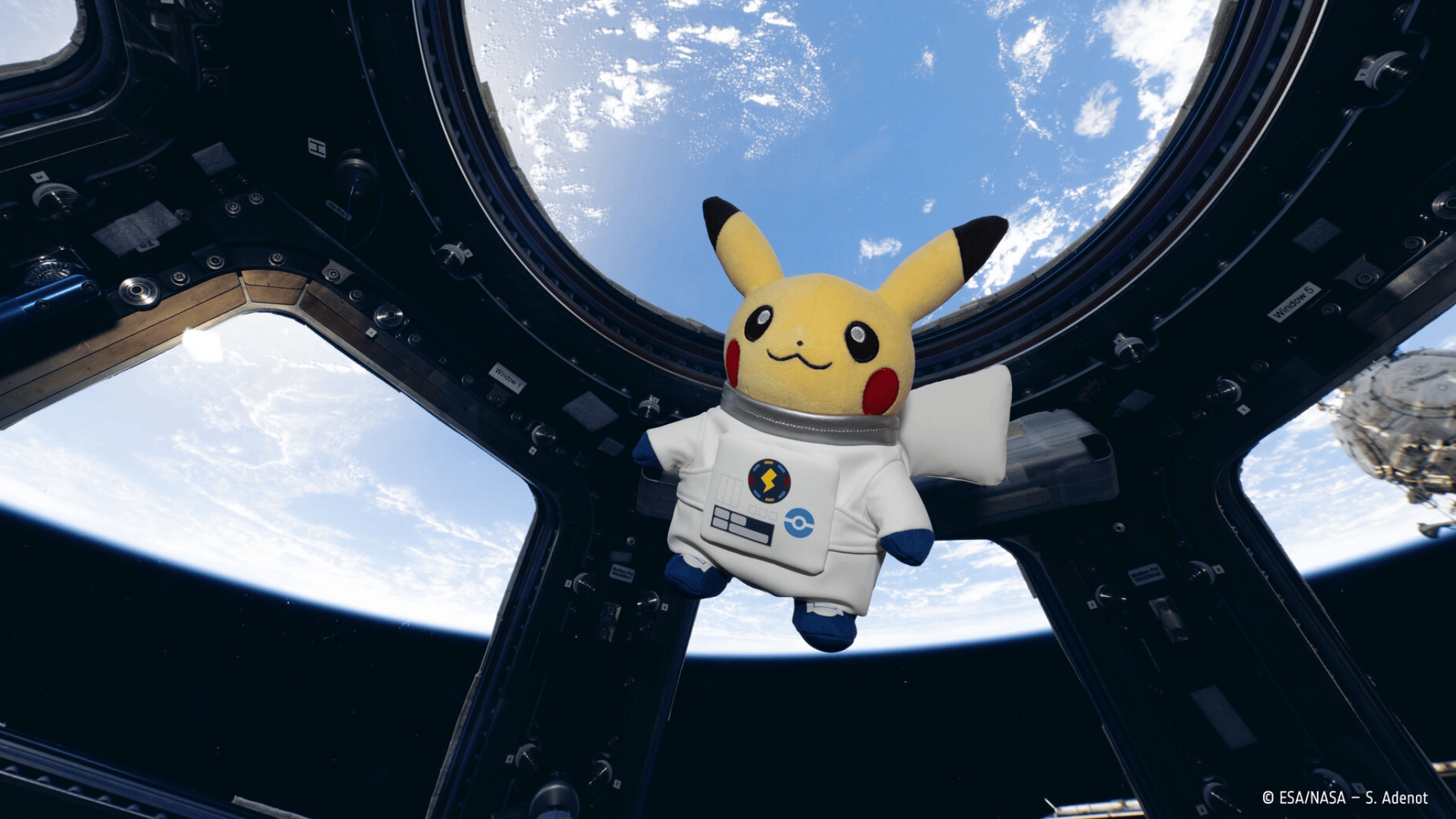Pikachu spent 67 days in space