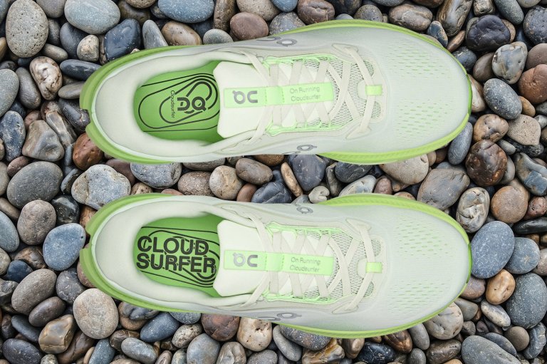 On Cloudsurfer3 running shoe top