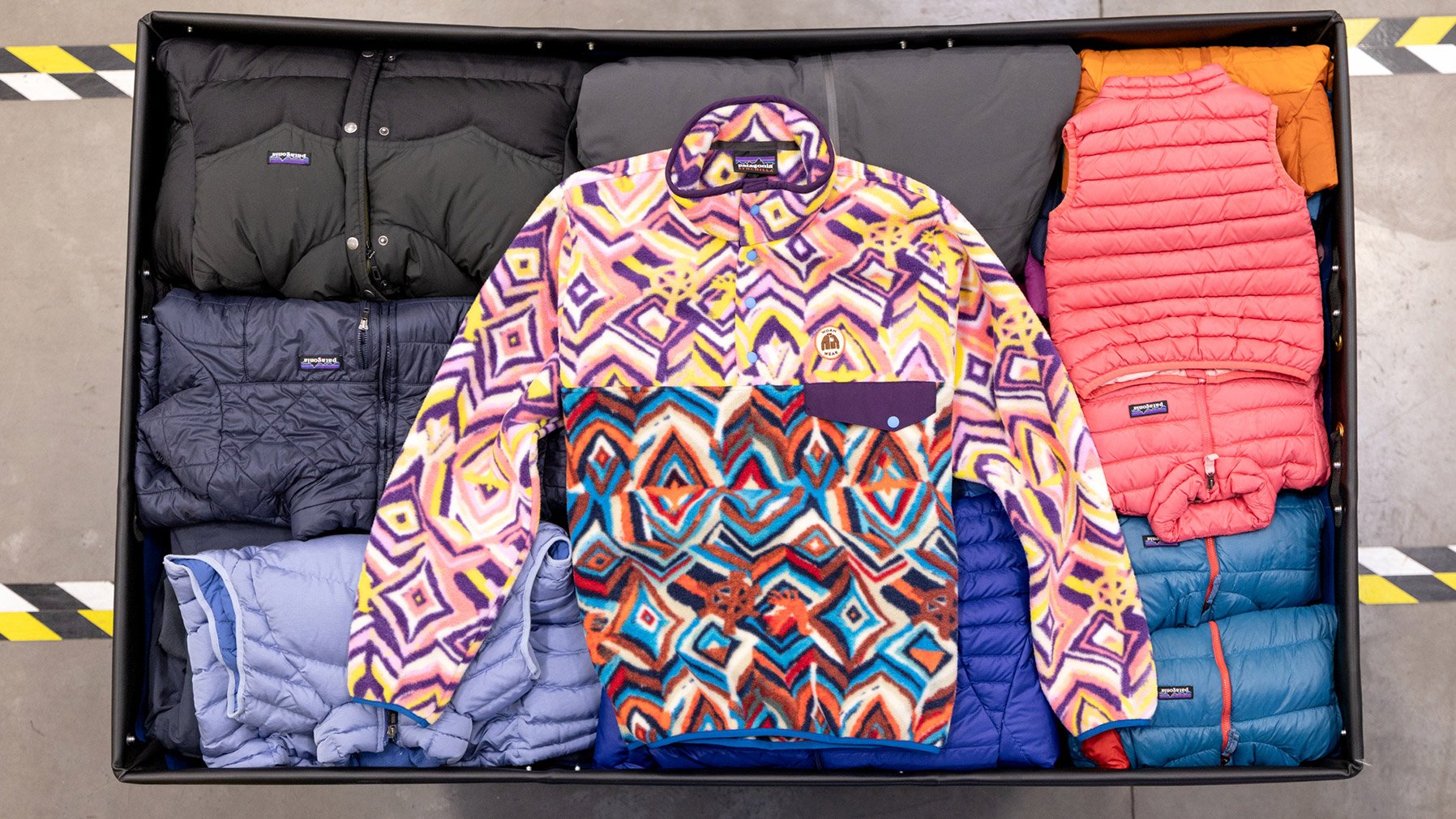 Patagonia now sells it Worn Wear collection of refurbished gear right alongside its new products