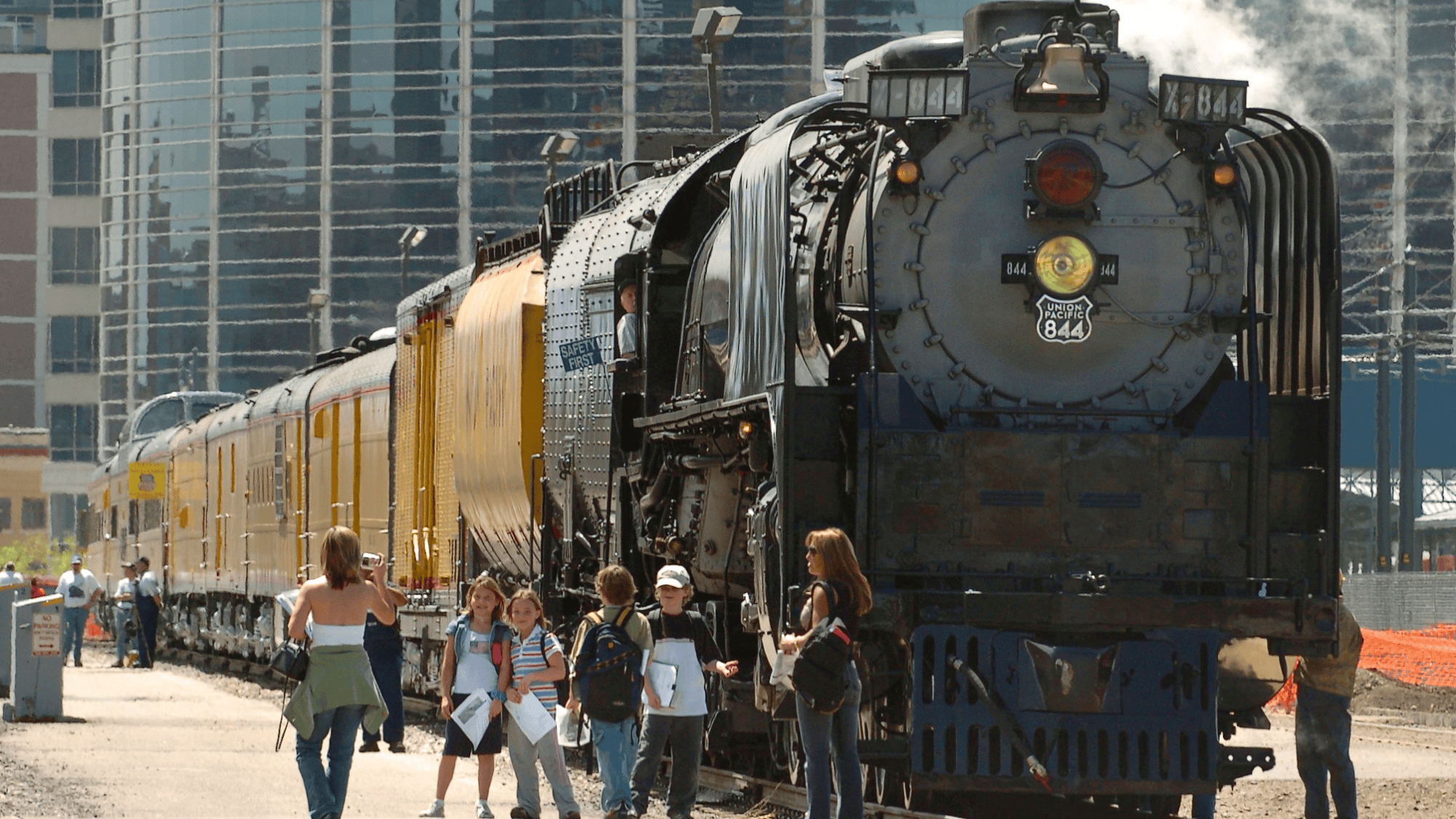 World’s largest steam locomotive returns to the rails for special holiday tour